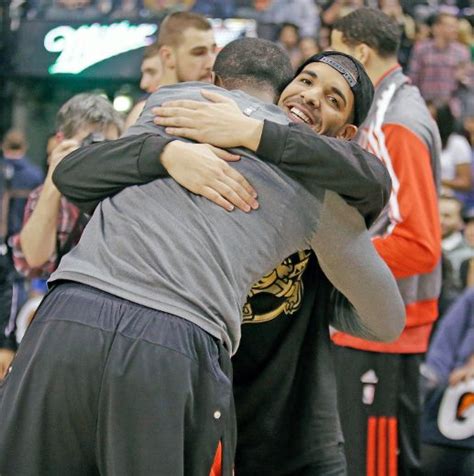 Drake Loving Life As Raptors Ambassador Edmonton Journal