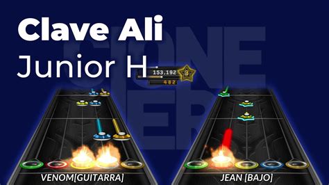 Junior H Clave Ali Chart Clone Hero Youtube