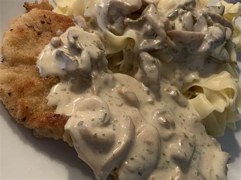 Champignon Rahm Schnitzel Von Sonja Chefkoch