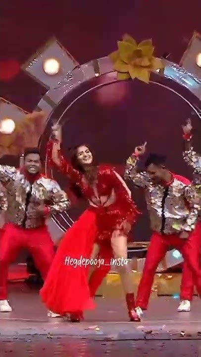 Pooja Hegde Stage Performance L Pooja Hegde Live Dance Blazing