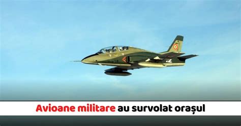 Avioane Militare Au Survolat Municipiul Piatra Neam