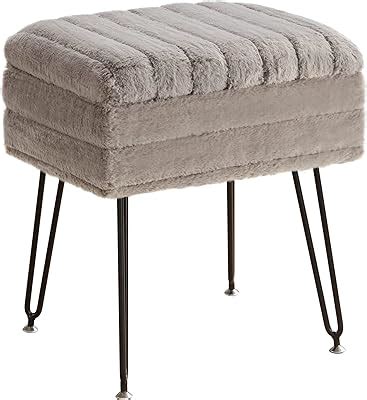 Amazon IBUYKE Rectangular Footrest Stool Ottoman Makeup Vanity