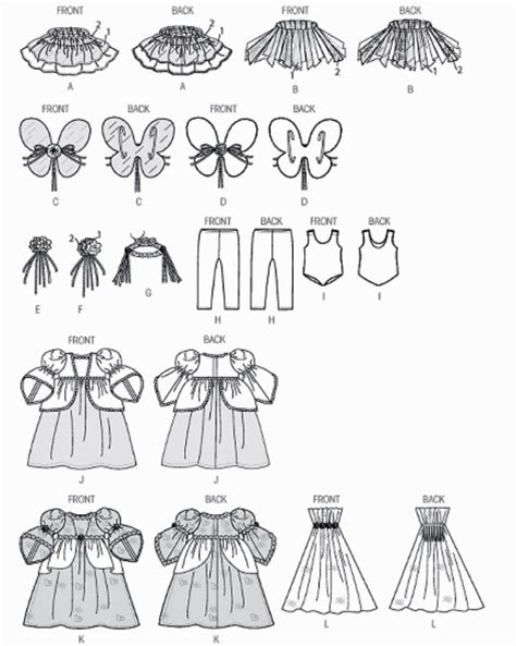 Sewing Pattern 18 Inch Doll Clothes Pattern18 In Doll Clothes Etsy