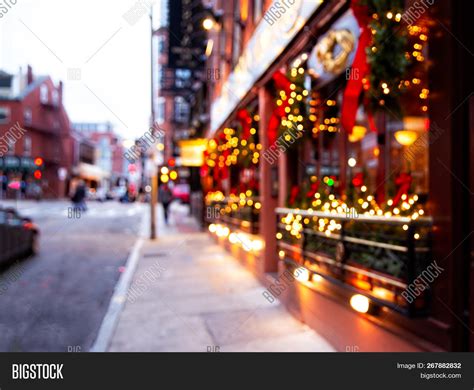 City Street Christmas Image & Photo (Free Trial) | Bigstock