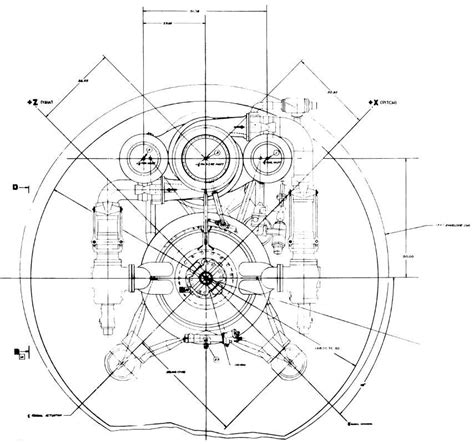 F 1 Rocket Engine General Configuration