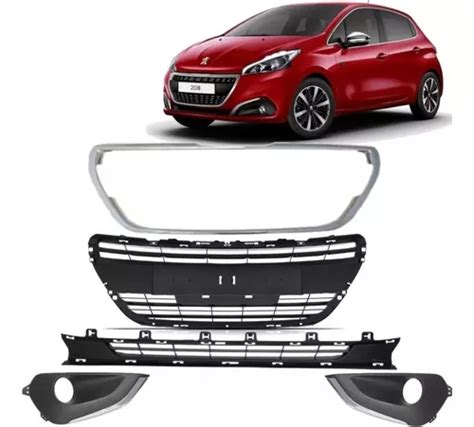 Kit Grade Parachoque Peugeot 208 2017 2018 2019 2020 C Friso