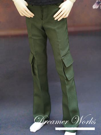 BJD Clothes Green Trousers For MSD SD Ball Jointed Doll CLOTHING BJD