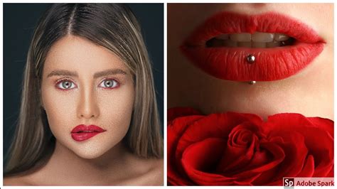 Tik Tok Viral Lip Lipstick Makeup Video Youtube