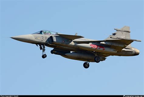 38 Hungarian Air Force Saab JAS 39 Gripen Photo By Koschi ID 1504777