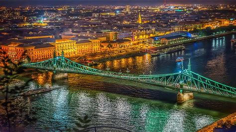 HD Wallpaper Budapest Danube Shore Of Lajos Kossuth Square Magyar