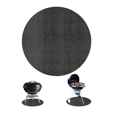 Grill Mat Fire Pit Mat Fireproof Mat Round Bbq Mat For Outdoor Grill ...