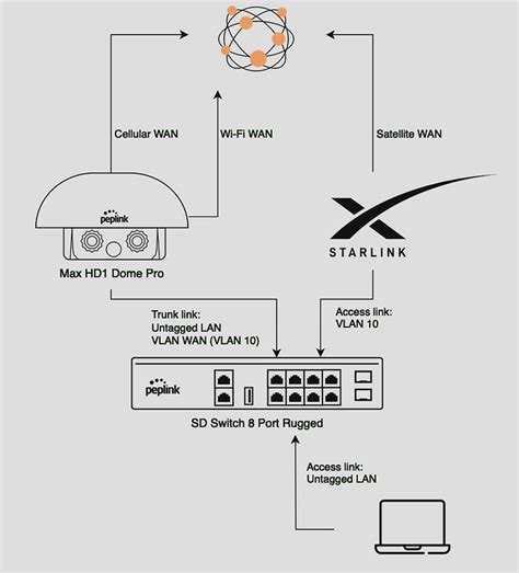 Connect Starlink To A Max Hd Dome Pro Directly Via A Switch Tips And