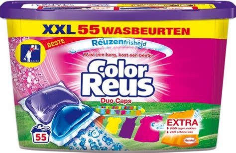 Color Reus Duo Caps Wascapsules Wasbeurten Aanbiedingen Januari