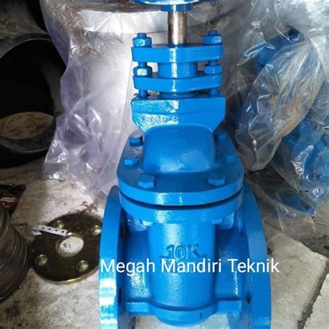 Jual Gate Valve Cast Iron Flange Jis K Inchi Dn Di Lapak