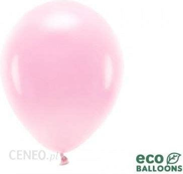 Partydeco Balony Eco Cm Pastelowe Jasny R Owy Op Szt