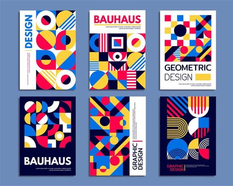 Bauhaus Geometric Vector Art Icons And Graphics For Free Download