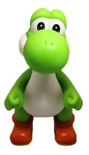 Boneco Yoshi Super Mario Bros Grande Kart 64 Lacrado