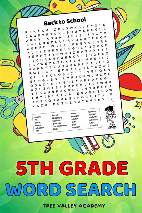 Free Back To School For 5th Grade Download Free Back To School For 5th