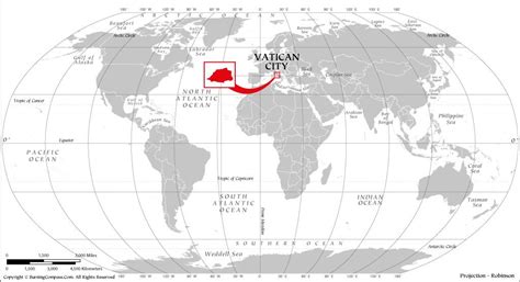 Where Is Vatican City Located Vatican City On World Map