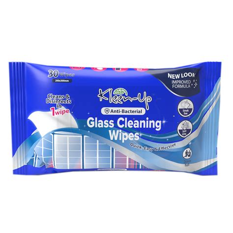 Kleen Pak Product Glass Cleaning Wipes