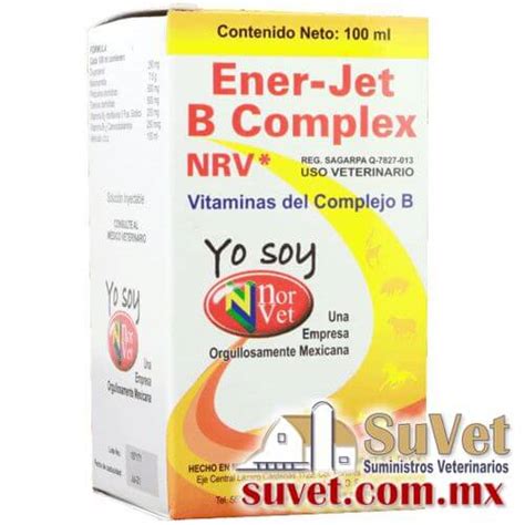 ENER JET B COMPLEX NRV Frasco De 100 Ml SUVET