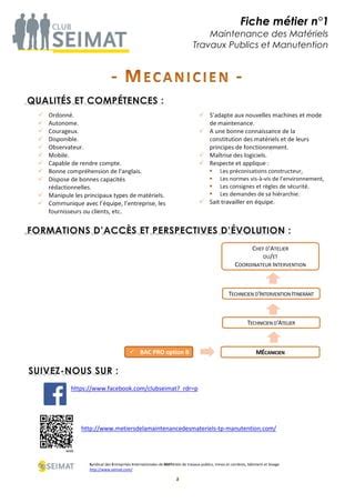 M Canicien Tp Description Du M Tier Pdf