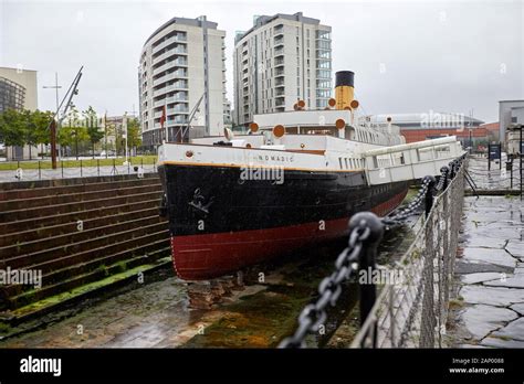 Ss Nomadic At Titanic Belfast Northern Ireland Stock Photo Alamy