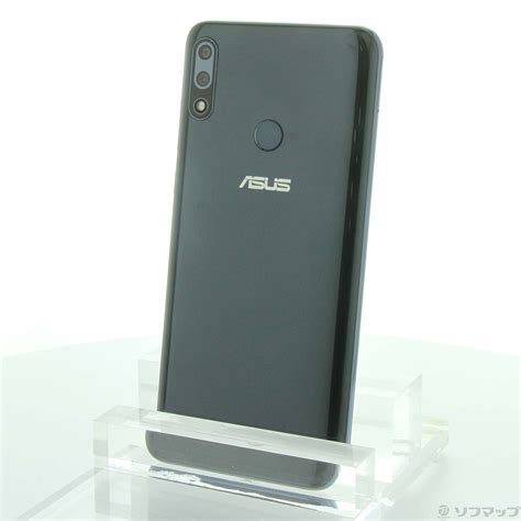 中古ZenFone Max Pro M2 64GB ミッドナイトブルー ZB631KL BL64S4 SIMフリー