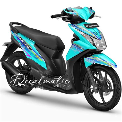 Jual Decal Full Body Motor Honda Beat Fi Deluxe