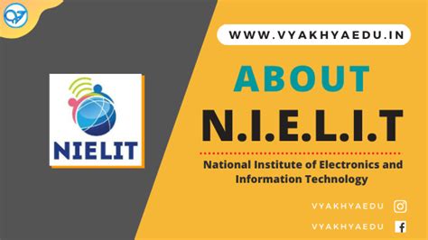 nielit national institute  electronics  information technology