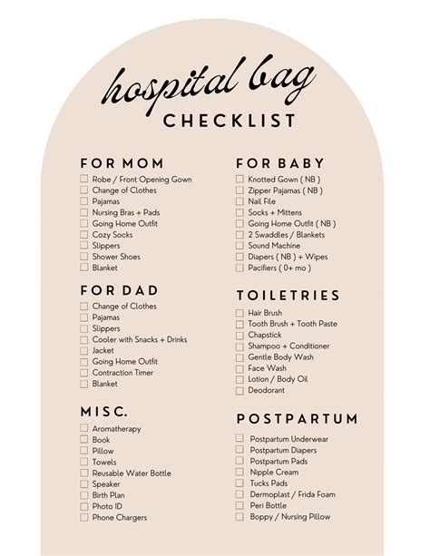 What To Pack In My Hospital Bag Artofit