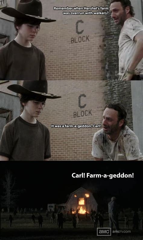 Top 20 Les Meilleures Blagues De Rick De The Walking Dead