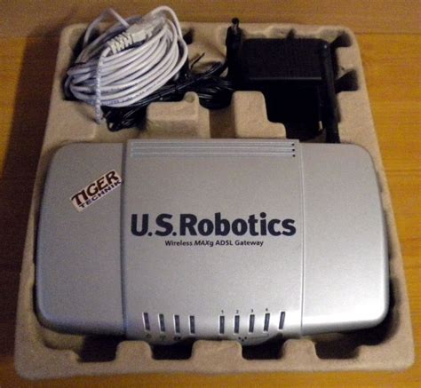 U S Robotics Wireless Maxg ADSL Gateway Router 4x