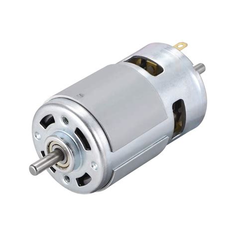 Sourcing Map Dc Motor V Rpm Electric Motor Double Shaft For Rc