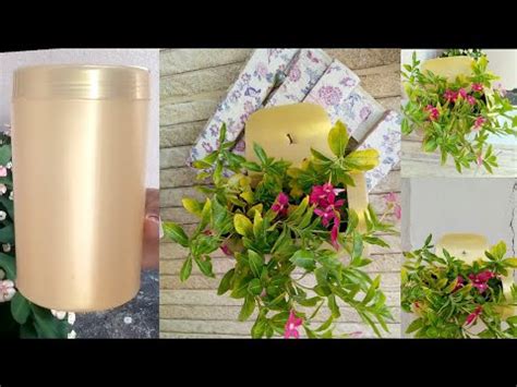 Diy Vaso De Parede Para Plantas Pote De Creme De Cabelo