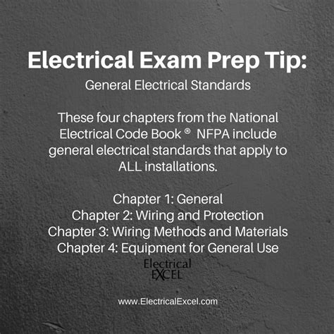master electrical exam tips
