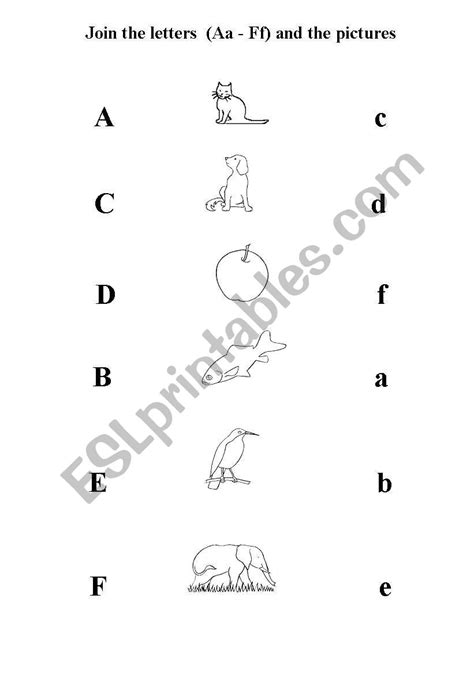 Big And Small Letters Worksheets