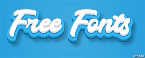 Free Fonts Text Effect and Logo Design Font