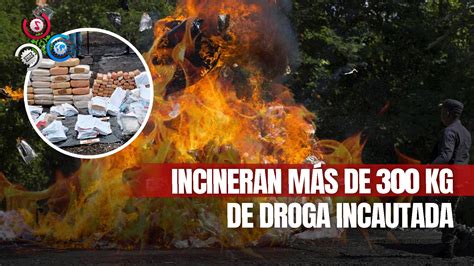 Autoridades Incineran Más De 300 Kilogramos De Droga Ocupada En Operativos