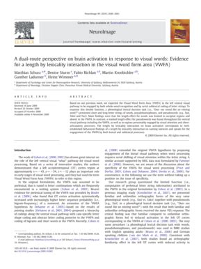 Fillable Online Uni Salzburg A Dual Route Perspective On Brain