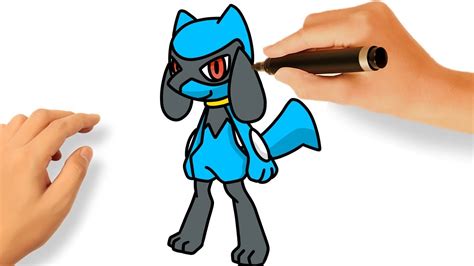 Como Desenhar O Riolu Desenhando PokÉmons Passo A Passo Para