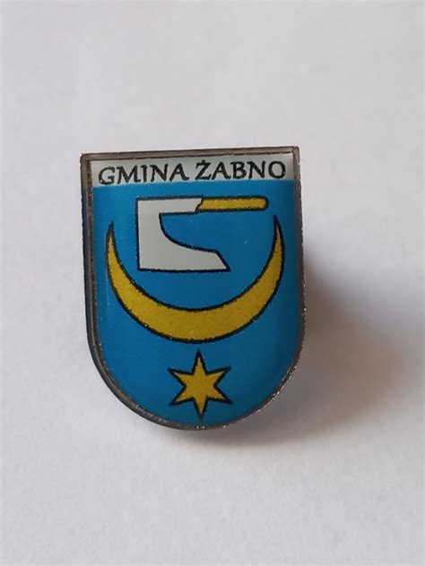 Herb miasta i gmina Żabno przypinka pin odznaka Siedlce Kup teraz