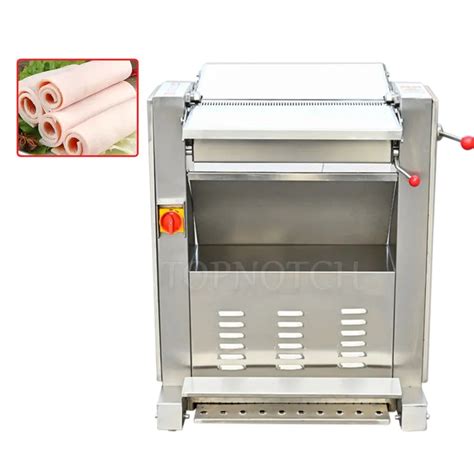 Full Automatic Conveyor Belt Pork Skin Peeler Machine Pork Skin Peeling