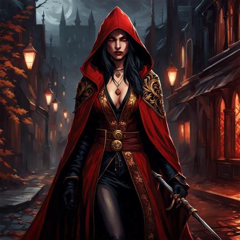 Another Badass Female Vampire Assassin Ai Generated Artwork