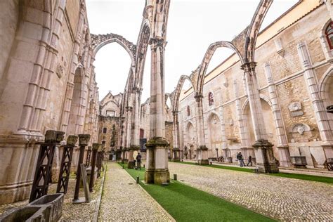 Las Ruinas De La Iglesia G Tica De Nuestra Se Ora Del Soporte Carmel