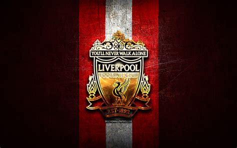 Download imagens O Liverpool FC, ouro logotipo, LFC, Premier League ...