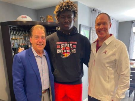 Rivals100 DE Anthony Lucas Talks In Home Visit With Nick Saban