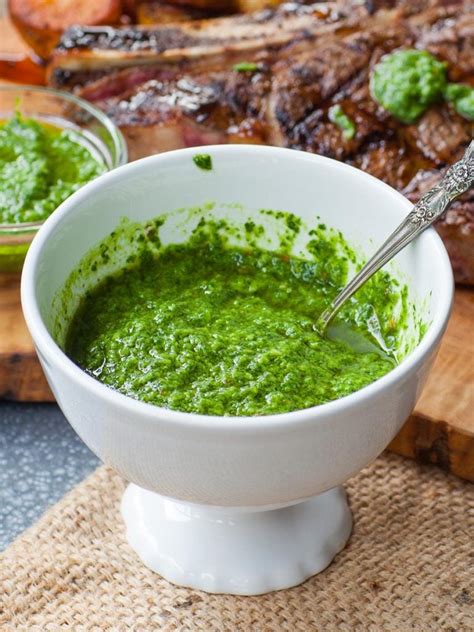 How To Make Avocado Chimichurri Sauce Video Tatyanas Everyday Food