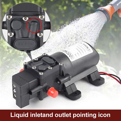 Water Pump Heavy Duty Self Priming V Electric Powered Portable