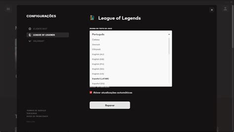 Como Mudar O Idioma Do LoL Passo A Passo Atualizado 2024